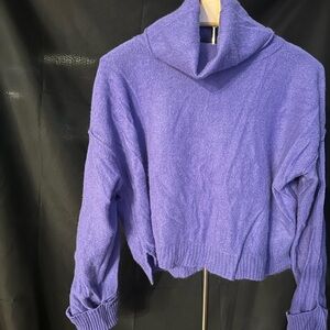 Free People Cashmere Turtleneck Sweater